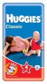 Подгузники Huggies Classic - Макси - 4 ( 7 - 18 ) кг ( 13 шт )