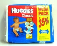 Подгузники Huggies Classic - Миди - 3 ( 4 - 9 ) кг ( 78 шт )