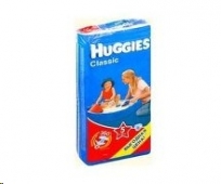 Подгузники Huggies Classic - Юниор - 5 ( 11 - 25 ) кг ( 12 шт )