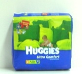 Подгузники HUGGIES - Ultra Comfort - Макси - 4 ( 8 - 14 ) кг ( 21 шт ) 