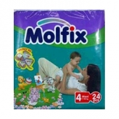 Подгузники Molfix Джуниор - 5 ( 11 - 25 ) кг Эко ( 16 шт ) С0004477