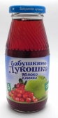 Сок "Бабушкино лукошко" Яблочно-клюквеный осветвленный б/сах, 200мл, ст/бут, с 5-ти мес. 052809