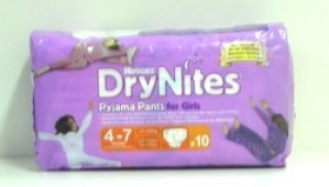 Трусики Huggies DryNites для девочек 17 - 30 кг 4 - 7 лет, ( 10 шт ) 2142071