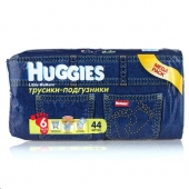 Трусики Huggies Little - XL / 6 16-22 кг ( 44 шт) Джинс 9400541