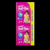 Трусики Huggies - Pull-Ups для девочек - М ( 9 - 15 ) кг ( 48 шт )