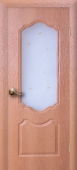 Дверь межкомнатная Анастасия, Миланский орех