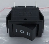 Переключатель mini 6 pin IST-428 черн. ON-OFF-ON 6А-250V, 10А-125V