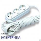 Удлинитель  3*3м  с з/к Макель 133