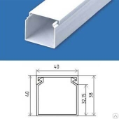 Кабель-канал 40Х40