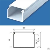 Кабель-канал 80Х60