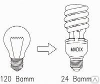 Лампа спираль 24Вт