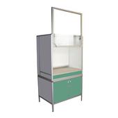 Шкаф вытяжной ШВ01 (пластиковая столешница). Челябинск