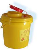 Емкость-контейнер для сбора острого инструментария ЕПМ-01 (3 литра). Челябинск