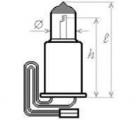Лампа Hanaulux Blue 30 24V 50W (КНР). Челябинск