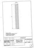 Пружина сжатия КЧП.87.01. Сталь Б-2 ГОСТ 9389-75