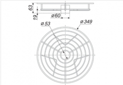 Центральная полка  SPK105 CP