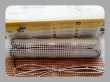 Тёплый пол "Heatline-slim". Одножильный мат 300 Вт, 2 м2