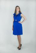 Платье синее с поясом. Челябинск
