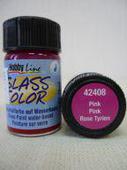 Краска «Glass color» для росписи стекла, розовая. Челябинск