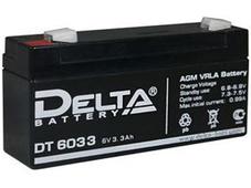 Аккумулятор Delta DT6033 6V3,3Ah. Челябинск