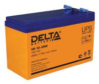 Аккумулятор Delta HR W 12-28 7 А/ч (151*65*100). Челябинск