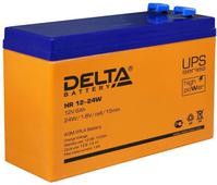 Аккумулятор Delta HR W 12-24 6 А/ч (151*52*99). Челябинск