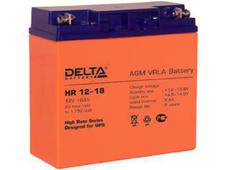Аккумулятор Delta HR12-18 12V18Ah. Челябинск
