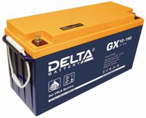 Аккумулятор Delta GX 12-150 150А/ч (482*170*240). Челябинск