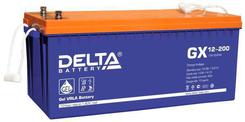 Аккумулятор Delta GX 12-200 200А/ч (522*238*223). Челябинск