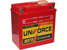 Аккумулятор UniForce moto 12V9 пп(509014-12N9-4B-1) сух.. Челябинск