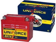 Аккумулятор UniForce moto 12V19 оп (518014-YB16CL-B) сух.. Челябинск