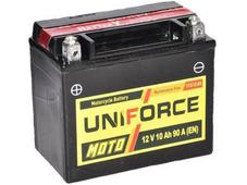 Аккумулятор UniForce moto super 12V10 (510012-YTX12-BS) MF прям.пол.. Челябинск