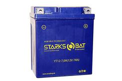 Аккумулятор STARKSBAT YT 12-7.0 (YTX7A-BS) п/п. Челябинск