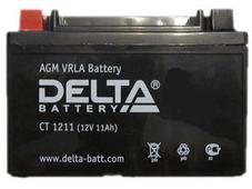 Аккумулятор Delta CT1211 12V 11Ah (YTZ12S) пп. Челябинск