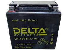 Аккумулятор Delta CT1214 12V 15Ah (YTX16-BS, YB16B-A) пп. Челябинск