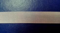Тесьма вязанная окантовочная 22мм арт.4C-516/22, цв. белый (рул100м). Челябинск