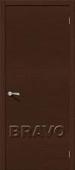 Дверь шпонированная Евро Г-0 в цвете Ф-25 (Венге). Челябинск