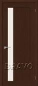 Дверь шпонированная Евро-2 в цвете Ф-25 (Венге). Челябинск