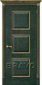 Дверь шпонированная серии Элит Триест в цвете Д-07 (Зеленый). Челябинск