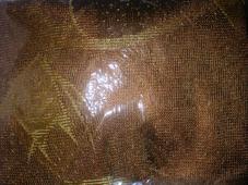Москитная штора сетка на магнитах 90см-210см цвет  золотой. Челябинск