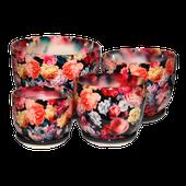 Горшки для цветов керамические в комплекте «Барилка» Радужные розы. Челябинск