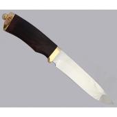Охотничий нож Н1Т из стали ЭИ-107, береза, латунь в золоте. Челябинск