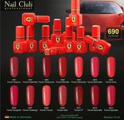 Гель-лак Nail Club  2000 Ferrari Barchetta. Челябинск