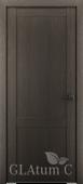 Межкомнатная дверь GLAtum C1 Серый дуб. Челябинск