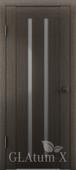 Межкомнатная дверь GLAtum X2 Серый дуб. Челябинск