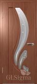 Межкомнатная дверь GLSigma 82 Итальянский орех. Челябинск