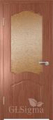 Межкомнатная дверь GLSigma 32 Итальянский орех. Челябинск