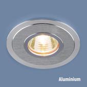 Алюминиевый точечный светильник2016 MR16 SCH сатин хром. Челябинск