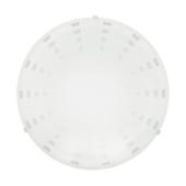 Настенно-потолочный светильник ALBEDO, 1х60W (E27), ?315, сталь, белый/сатиновое стекло, белый. Челябинск