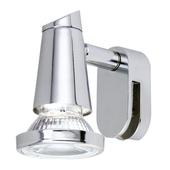 Подсветка для зеркал STICKER LED, 1х40W(E14), H115, cталь, хром, опаловое стекло, белый. Челябинск